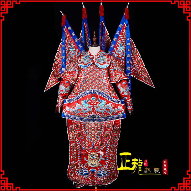 北湖武生戏服戏曲武将靠